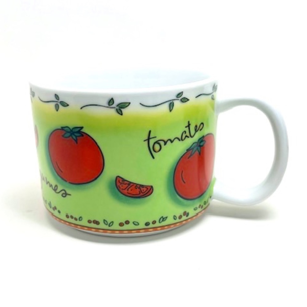 VINTAGE JOCHA MSC "TOMATO" SOUP CUP/ BOWL/ MUG LARGE -14 oz KITCHEN DECOR